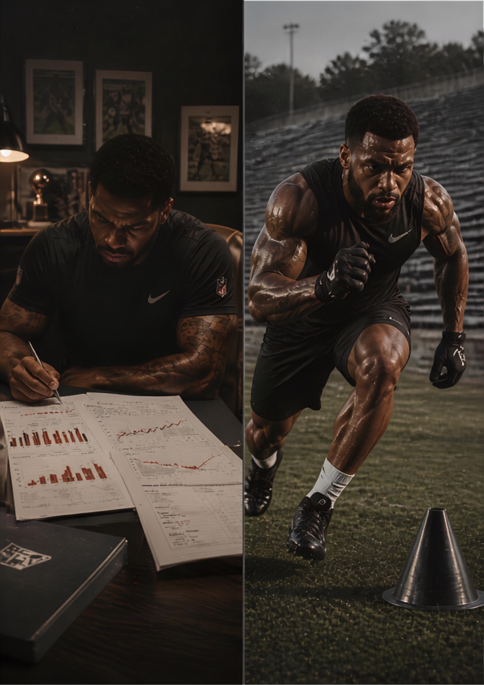 Athlete reality — personal emotional ambiguity to elite focus